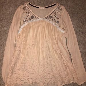 Altard state long sleeve blouse